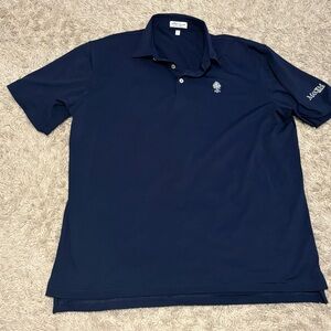Peter Millar Deep Blue Polo Shirt